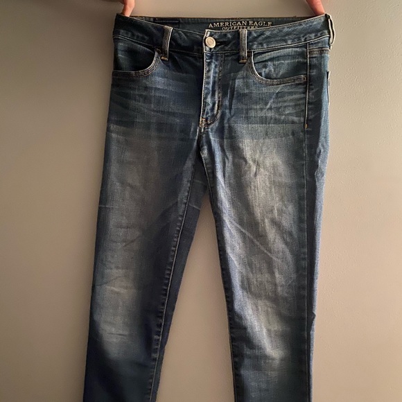 American Eagle blue jeggings! brand new condition - Picture 4 of 4
